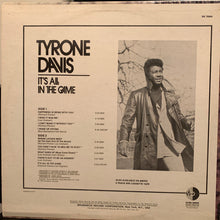 Load image into Gallery viewer, Tyrone Davis : It&#39;s All In The Game (LP, Album)