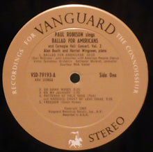 Load image into Gallery viewer, Paul Robeson : Ballad For Americans / Carnegie Hall Concert, Vol. 2 (LP, Album)