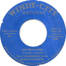 Load image into Gallery viewer, Billy Brushcreek &amp; His Nuckle Plunkers : Uncle Sam Is Tired (7")