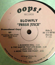 Load image into Gallery viewer, Blowfly : Fresh Juice (LP, Album, Promo)