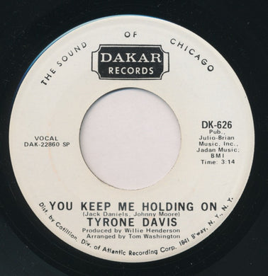 Tyrone Davis : You Keep Me Holding On (7