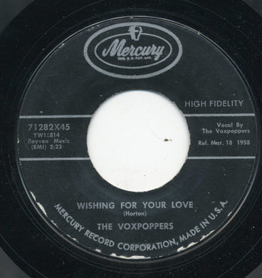 The Voxpoppers : Wishing For Your Love (7