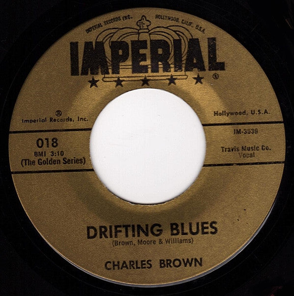 Charles Brown : Drifting Blues / Black Night (7