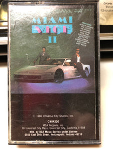 Various : Miami Vice II (New Music From The Television Series, "Miami Vice") (Cass, Comp, Club, RCA)