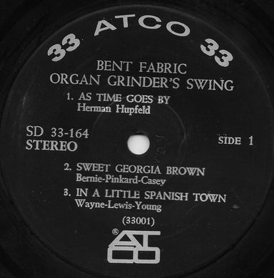 Bent Fabric : Organ Grinder's Swing (7