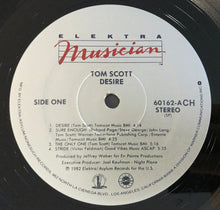 Load image into Gallery viewer, Tom Scott : Desire (LP, Album, Club)
