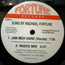 Load image into Gallery viewer, Rachael Fortune : Jam Meh Hard (12&quot;, Single)
