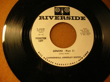 Load image into Gallery viewer, Cannonball Adderley Sextet : Gemini (7", Single, Promo)