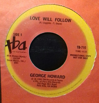 George Howard : Love Will Follow (7