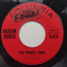 Load image into Gallery viewer, Marion Worth : The French Song (7")