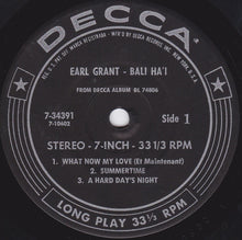 Load image into Gallery viewer, Earl Grant : Bali Ha&#39;i (7&quot;, Jukebox)