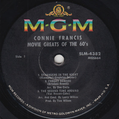 Connie Francis : Movie Greats Of The 60's (7