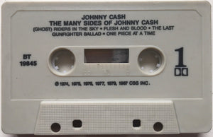 Johnny Cash : The Many Sides Of Johnny Cash (Cass, Comp)