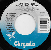 Load image into Gallery viewer, Huey Lewis &amp; The News : Stuck With You (7", Single, Car)