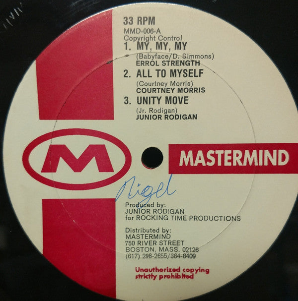 Errol Strength, Courtney Morris (2), Junior Rodigan : My, My, My (12