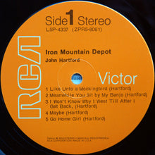 Load image into Gallery viewer, John Hartford : Iron Mountain Depot (LP, Album, Ind)