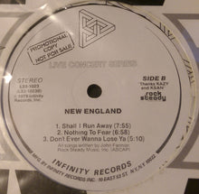 Load image into Gallery viewer, New England : Live Concert Series (12&quot;, Album, Promo)