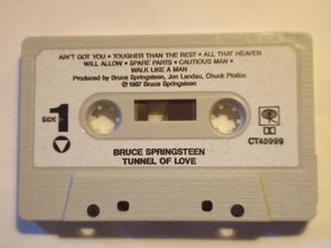 Bruce Springsteen : Tunnel Of Love (Cass, Album)