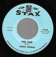 Load image into Gallery viewer, Rufus Thomas : Walking The Dog  (7&quot;, Single, Mono)