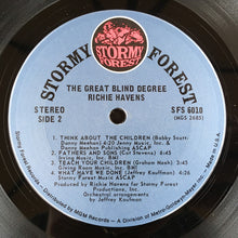 Load image into Gallery viewer, Richie Havens : The Great Blind Degree (LP, Album)
