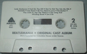 Beatlemania : Beatlemania (Original Cast Album Recorded Live At The Winter Garden Theatre) (Cass, Album, Dol)