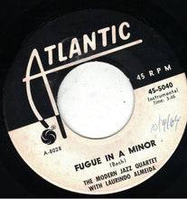Load image into Gallery viewer, The Modern Jazz Quartet With Laurindo Almeida : Fugue In A Minor / Foi A Saudade (7", Single, Promo)