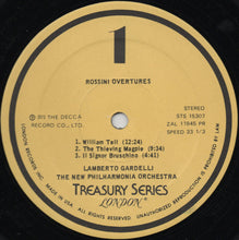 Load image into Gallery viewer, Gioacchino Rossini - New Philharmonia Orchestra : Overtures (LP, RE)