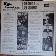 Load image into Gallery viewer, Various : Billy Graham Decade Of Decision (Music From A Decade Of Billy Graham Film Classics) (LP)