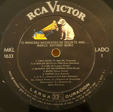 Load image into Gallery viewer, Marco Antonio Muñiz : 12 Maneras Diferentes De Decir Te Amo (LP, Album)