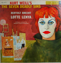 Load image into Gallery viewer, Lotte Lenya : Kurt Weill's The Seven Deadly Sins (LP, Album, Promo)