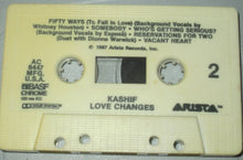 Load image into Gallery viewer, Kashif : Love Changes (Cass, Album)
