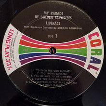 Load image into Gallery viewer, Liberace : My Parade Of Golden Favorites (LP)
