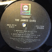 Load image into Gallery viewer, James Gang : Thirds (LP, Album, RP)