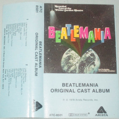 Beatlemania : Beatlemania (Original Cast Album Recorded Live At The Winter Garden Theatre) (Cass, Album, Dol)
