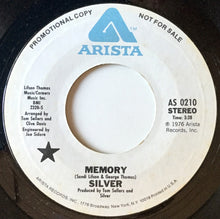Load image into Gallery viewer, Silver (10) : Memory  (7", Single, Mono, Promo)