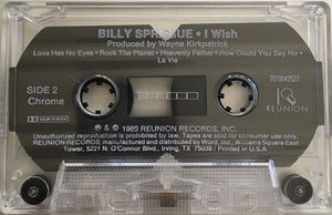 Billy Sprague : I Wish (Cass, Comp)