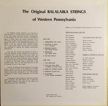 Load image into Gallery viewer, The Original Balalaika Strings of Western Pennsylvania : The Original Balalaika Strings of Western Pennsylvania (LP, Album)