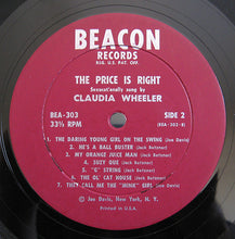 Load image into Gallery viewer, Claudia Wheeler : The Price Is Right (LP, Album)