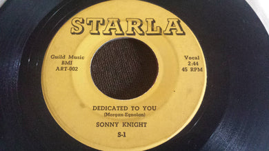 Sonny Knight : Dedicated to You / Short Walk (7