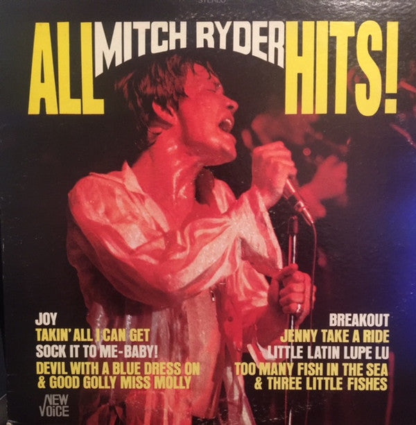 Mitch Ryder : All Mitch Ryder Hits! (LP, Comp)