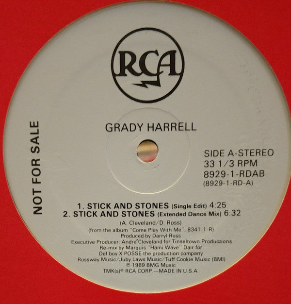 Grady Harrell : Sticks And Stones (12