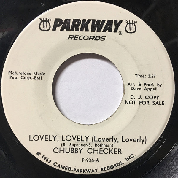 Chubby Checker : Lovely, Lovely (Loverly, Loverly) (7