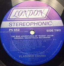Load image into Gallery viewer, Vladimir Cosma : The Mad Adventures Of "Rabbi" Jacob (LP, Album)