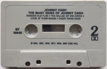 Load image into Gallery viewer, Johnny Cash : The Many Sides Of Johnny Cash (Cass, Comp)