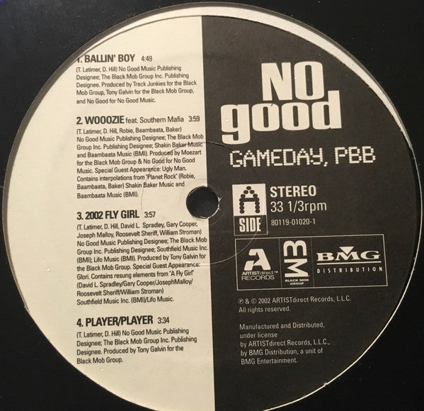 No Good : Gameday, PBB (LP)