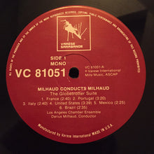 Load image into Gallery viewer, Darius Milhaud, Los Angeles Chamber Ensemble : The Joys Of Life (Homage To Watteau) / Globetrotter Suite (LP, Mono, RM)