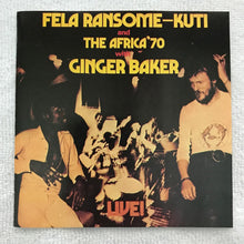 Load image into Gallery viewer, Fela Kuti And Africa 70 With Ginger Baker : Live! (CD, Album, RE)
