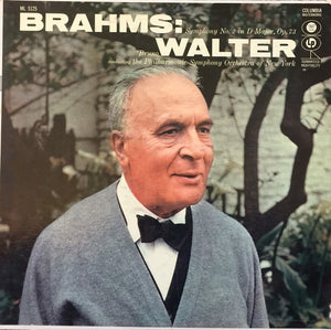 Buy Johannes Brahms : Bruno Walter, The New York Philharmonic