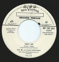 Load image into Gallery viewer, The 9 La Falce Brothers With Hugo Winterhalter Orchestra : Lonely Road (7", Promo)