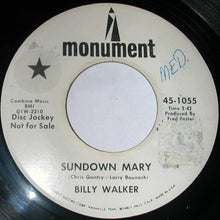 Load image into Gallery viewer, Billy Walker : Sundown Mary / Oh, Matilda (7", Promo)